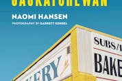  Only in Saskatchewan is Saskatoon writer Naomi Hansen’s first book.