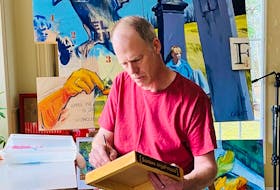 Peter Crouse of Margaretsville, N.S. finds a way to balance being an visual arts and drama teacher at Middleton Regional High School with pursuing his own artistic endeavours. 