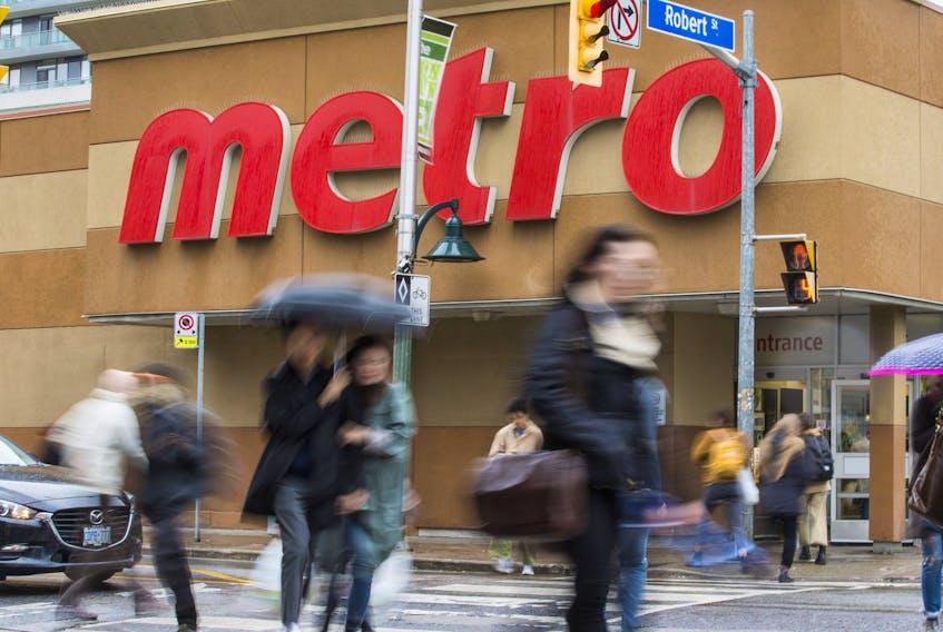 Metro Inc, Canada's third largest grocer, says it is experiencing "higher than normal inflationary pressures."