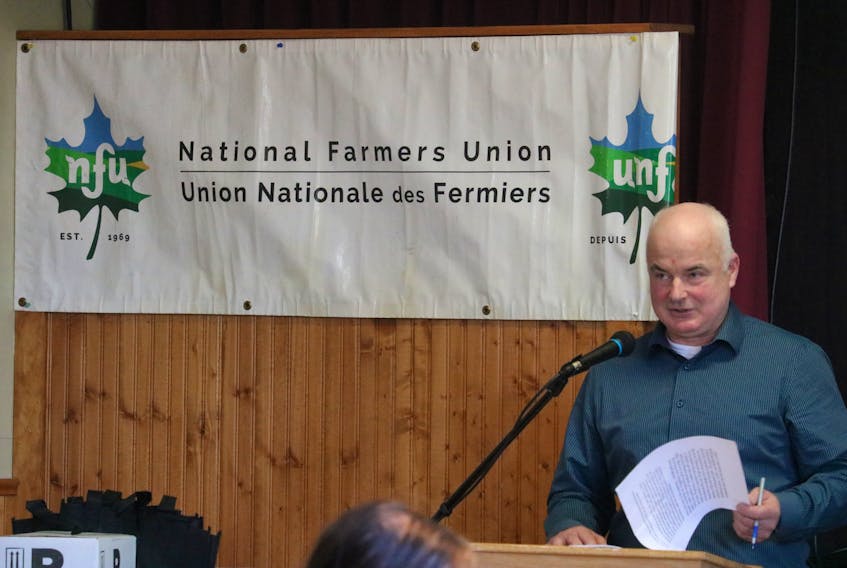Doug Campbell, district 1 director of the National Farmers Union, argued the decision to allow fields that have had a potato wart find back into production, after a five-year period, helped bring about the punishing export halt of tablestock potatoes this winter.