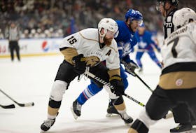 ©Joe Chase 2021  Todd Skirving and the Newfoundland Growlers are all set for their first-round ECHL playoff matchup with the Trois-Rivières Lions. The series starts on Friday in St. John’s. Jeff Parsons/Newfoundland Growlers
