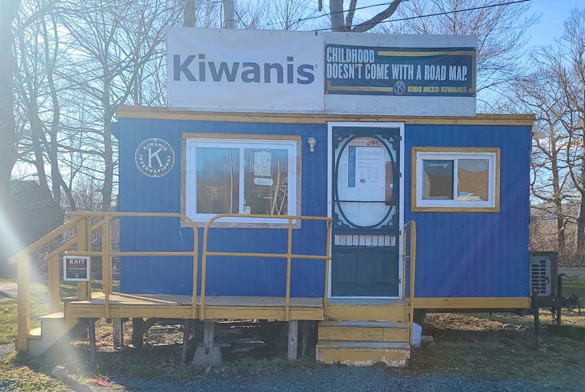 This is the Kiwanis stand at Grahams Grover in Dartmouth. The organization has countless initiatives on the go, both locally and internationally. KATY JEAN