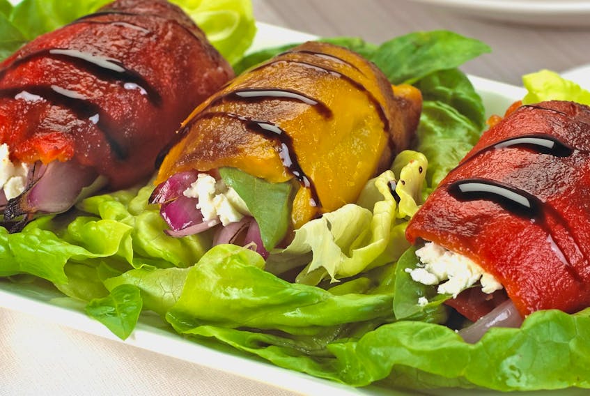  Grilled Red Pepper Rolls (Foodland Ontario)