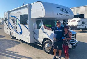 After winning the lottery in 2020, Bay Roberts couple Wayne and Yvonne Bishop spent some of their winnings to purchase a motorhome. One of their favourite trips so far was travelling to St. Petersburg, Florida with Yvonne's siblings and their spouses.