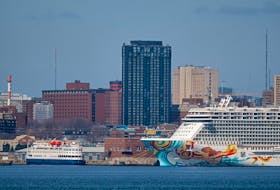 The Ocean Navigator (left) and the Norwegian Getaway arrived in Halifax on Tuesday, April 26, 2022. The two vessels are the first cruise ships of the 2022 season.
Ryan Taplin - The Chronicle Herald