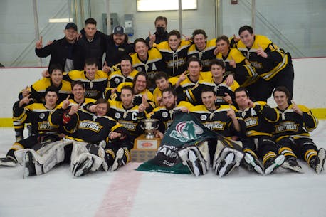 Three Metros experience winning first P.E.I. hockey title