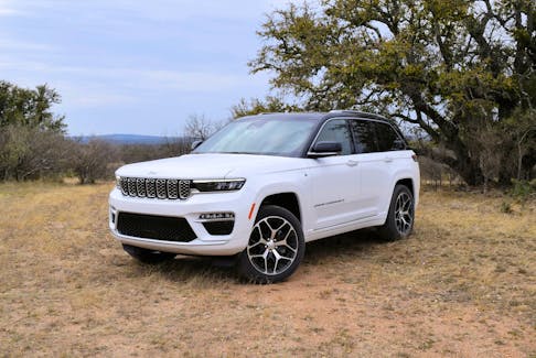The 2022 Jeep Grand Cherokee 4xe is the second plug-in vehicle from the SUV-oriented brand. Sami Haj-Assaad/Postmedia News