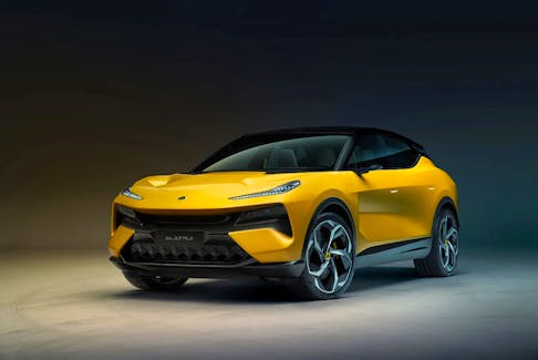 Lotus ambitiously calls its 2023 Eletre SUV EV an “all-electric hyper-SUV.” Lotus photo