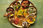 Maunika Gowardhan's Punjabi thali illustrates the regionality of Indian food. 
