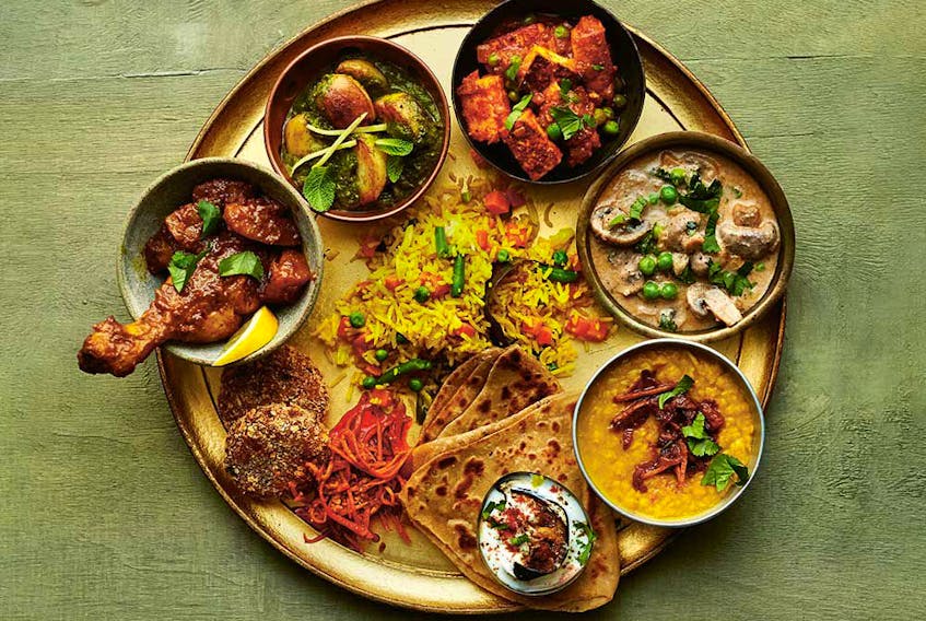 Maunika Gowardhan's Punjabi thali illustrates the regionality of Indian food. 