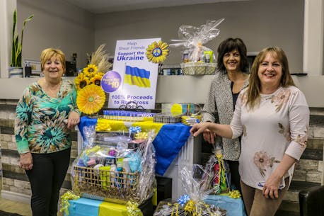 Cape Breton salon raises $2,500 for Ukraine with goal to double amount by Easter