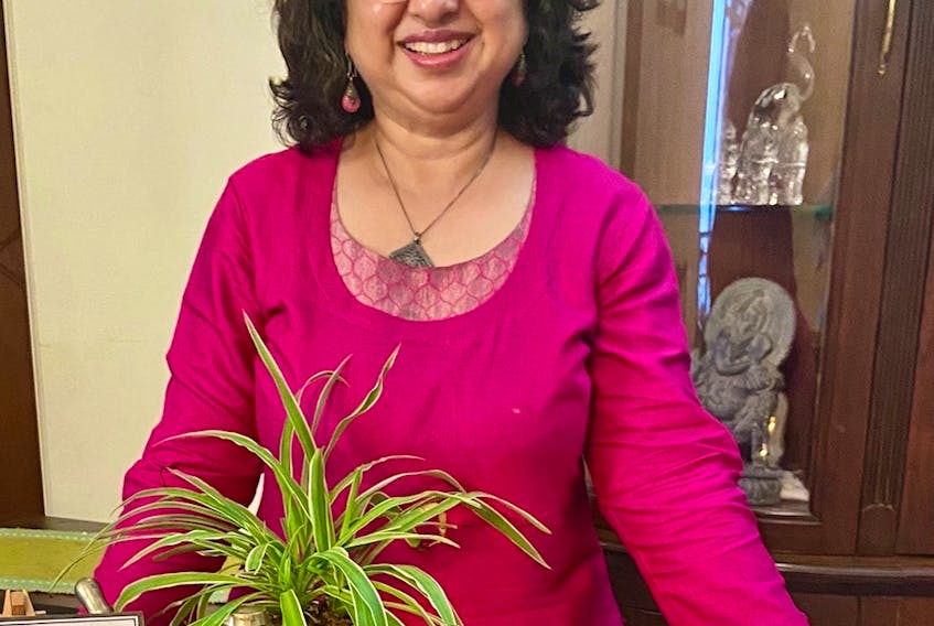 Neeti Bhatnagar, of Port Hawkesbury, knows food has a way of bringing people together. She has offered take-away meal boxes for the community as well as cooking lessons, featuring global cuisine, on Zoom. Bhatnagar hopes to teach cooking classes locally. CONTRIBUTED