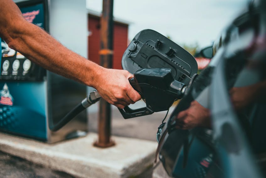 The maximum cost of a litre of regular unleaded self-serve gasoline dipped to $1.854 on the Avalon Peninsula on April 7.  