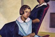  From the art show, Uninvited. Sisters of Rural Quebec, 1930, oil on canvas, by Prudence Heward. Art Gallery of Windsor. Gift of the Willistead Art Gallery of Windsor Women’s Committee.