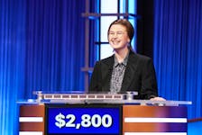Mattea Roach plays Jeopardy! on Thursday, April 7, 2022. - Courtesy of Jeopardy Productions, Inc.