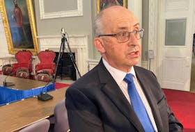 NDP Leader Gary Burrill said at Province House in Halifax on Tuesday, April 5, 2022, that if Nova Scotians are expected to make their own COVID-avoidance decisions, they will require more information from government. -- Francis Campbell photo