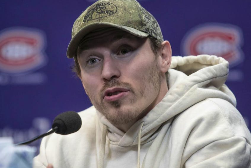 "It was pretty much everything around the pelvis area that they were working on," the Canadiens’ Brendan Gallagher said when asked about his injury issues this season.