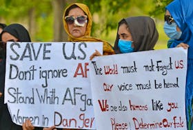 Afghans in Islamabad plea for help. Canada's immigration minister Sean Fraser pledges to reduce the backlog by end of the year.