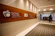  The Ontario Teachers’ Pension Plan Board office in Toronto.