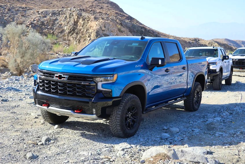 For 2022, Chevrolet has given its full-size Silverado a makeover with the ZR2. Jil McIntosh/Postmedia News