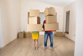 Young couple is moving into new house with lot of boxes. Woman is pregnant. Before homeowners can move into their new home, they typically do a final walk-through with their agent. Usually, it goes smoothly, but on occasion, problems pop up.