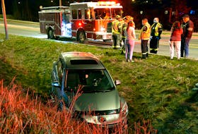 There were no injuries in two Friday night crashes in St. John's. Keith Gosse/The Telegram