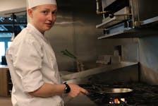 Jillian Clark, a former chemist and current student at the Culinary Institute of Canada in Charlottetown, won a Senior Women Academic Administrators of Canada 2022 Student Leadership Award last month. She says the award underscores the importance of female-identifying people in leadership roles.