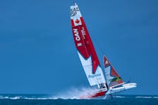 The Canada SailGP team, which features Chester's Georgia Lewin-LaFrance, finished third over the weekend in the SailGP season opener in Bermuda. - SAIL CANADA