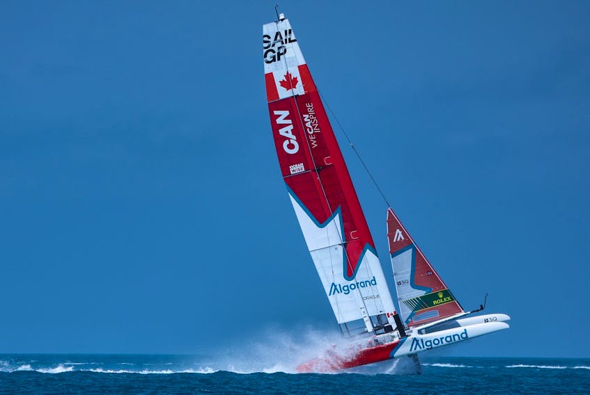 The Canada SailGP team, which features Chester's Georgia Lewin-LaFrance, finished third over the weekend in the SailGP season opener in Bermuda. - SAIL CANADA