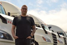 Andy Keith, president and CEO of Seafood Express Transport, faces rising fuel costs in his fleet of 87 reefer trucks. Alison Jenkins • The Guardian