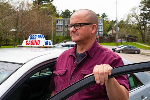 Dave Buffett, president of the Halifax Taxi Drivers Association, poses for a photo near the Armdale Rotary on Tuesday, May 17, 2022. 
Ryan Taplin - The Chronicle Herald