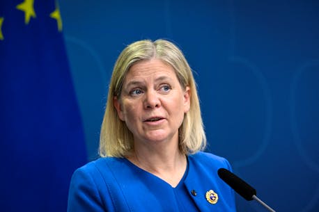 Sweden and Finland to hand in NATO applications on Wednesday, Swedish PM says