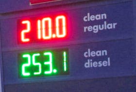 Gas prices rose 9.5 cents overnight to bring self-serve regular gas costs to 210.0 cents per litre. IAN NATHANSON/CAPE BRETON POST  Gas prices rose 9.5 cents overnight to bring self-serve regular gas costs to 210.0 cents per litre. IAN NATHANSON/CAPE BRETON POST