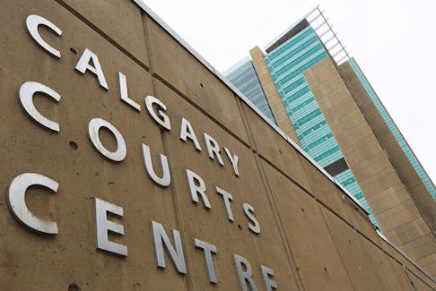 The Calgary Courts Centre, photographed on Jan. 19, 2021.