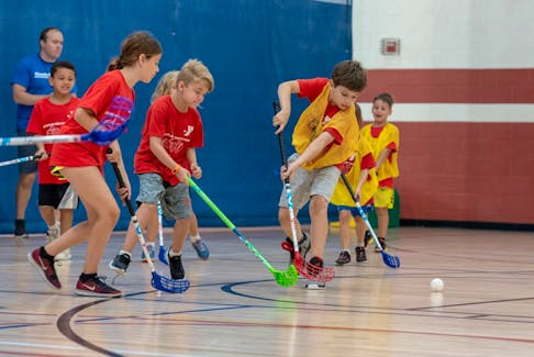 Floorball is fast, fun and exciting
