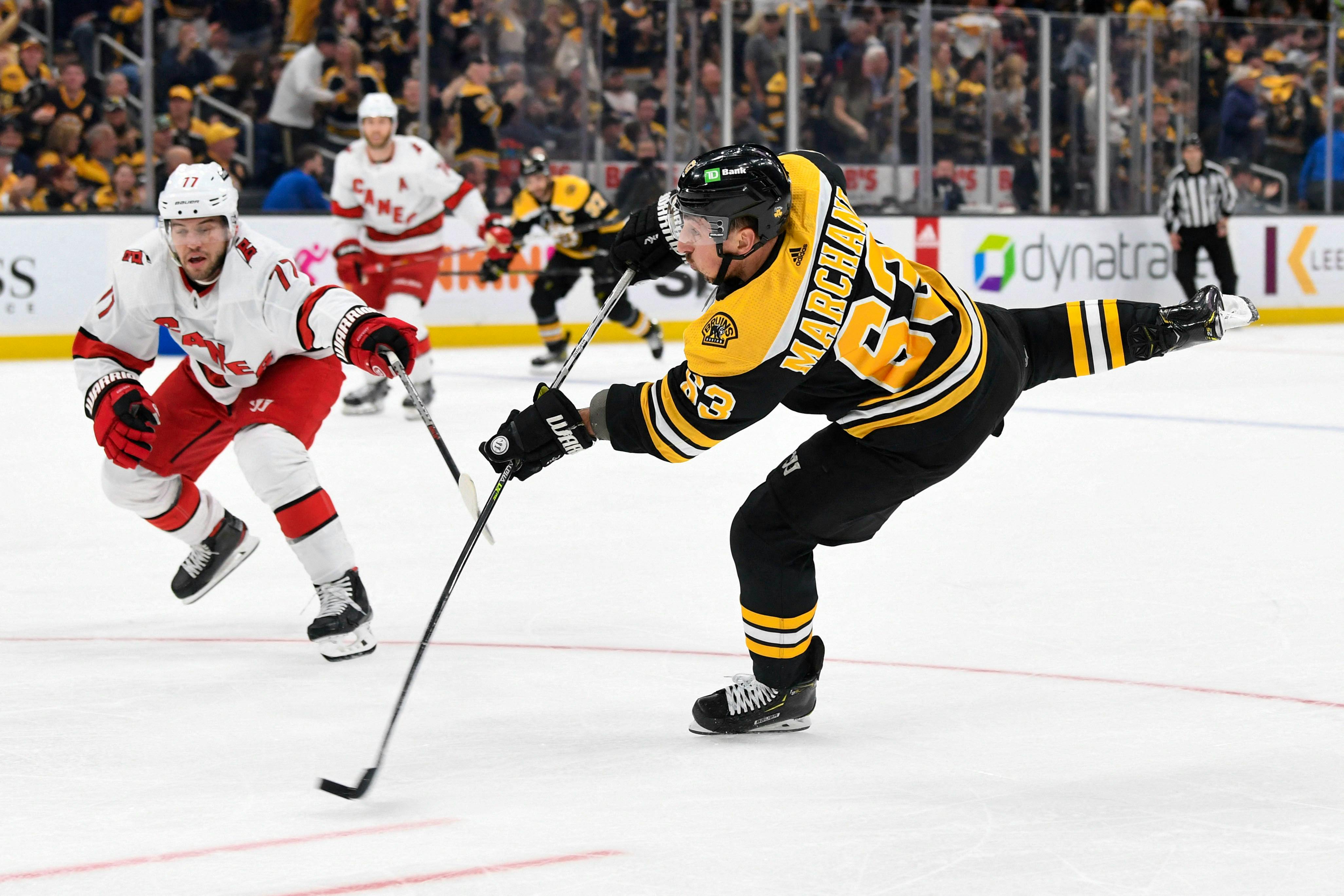 Brad Marchand Boston Bruins signed 2022 Military Jersey