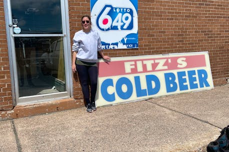 Want to own a piece of St. John's history? 'Local legend' helping the community one last time as iconic 'FITZ'S COLD BEER' sign to be auctioned for charity
