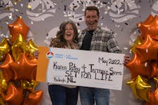 Raleigh's high school sweethearts, Karen Patey and Terrance Simms, are taking home $675,000 after winning Atlantic Lottery's Scratch'N Win.