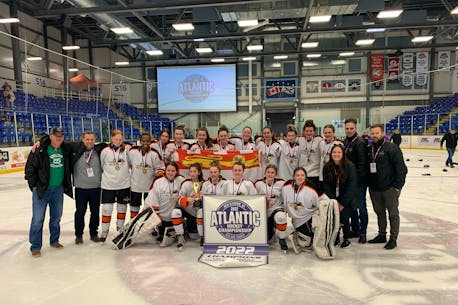 Charlottetown-based Storm wins regional U15 female hockey title