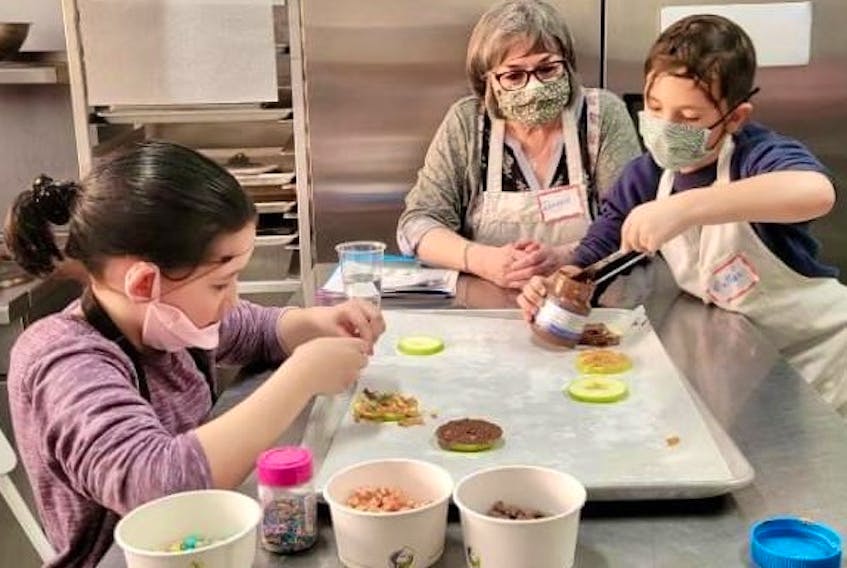 A cooking class for grandparents and their grandchildren at Better Bite Community Kitchen at Eltuek Arts Centre in Sydney aims to keep seniors active and connected with their community says program director Lindsay Uhma. CONTRIBUTED