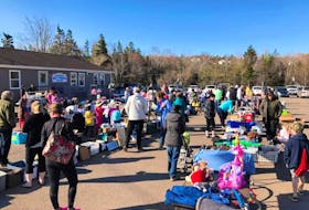 The popular community yard sale in Hunter River, P.E.I., will return on May 21 after being cancelled for two years due to COVID.