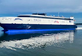 The Cat ferry is back for the 2022 sailing season, after missing the last three seasons due to the COVID pandemic in 2020 and 2021 and construction at the Bar Harbor terminal in 2019. TINA COMEAU PHOTO