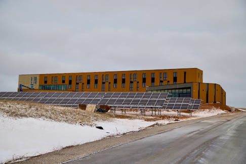 Bird Construction Group is seeking roughly $3.4 million in compensation from UPEI alleging that it is owed for services in relation to work at the Canadian Centre for Climate Change and Adaptation facility, shown in this file photo from earlier this winter.