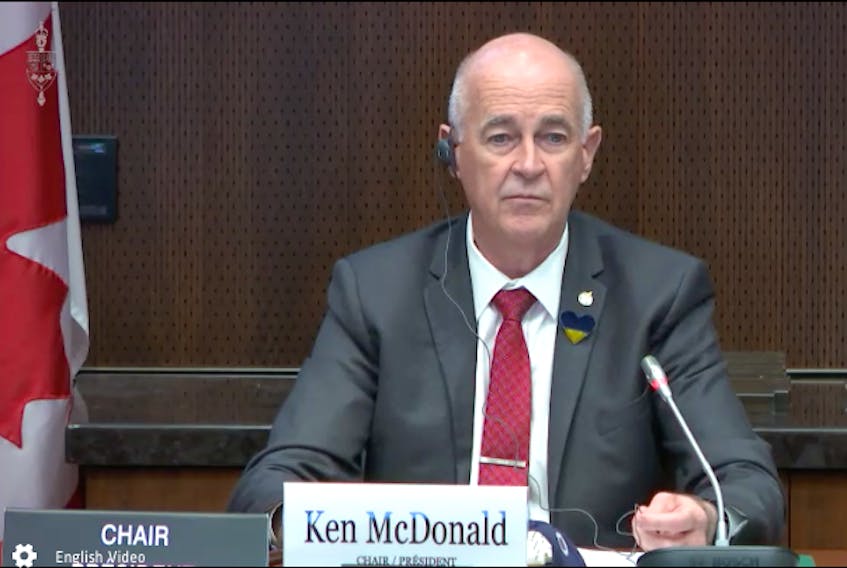 Ken McDonald, Liberal MP for Avalon, is chair of the federal Standing Committee of Fisheries and Oceans.