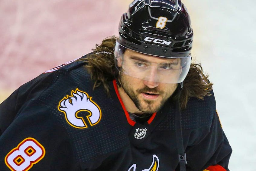 Flames defenceman Chris Tanev missed his third consecutive game as Calgary hosted the Edmonton Oilers for Game 2 of their second-round series on Friday, May 20, 2022.