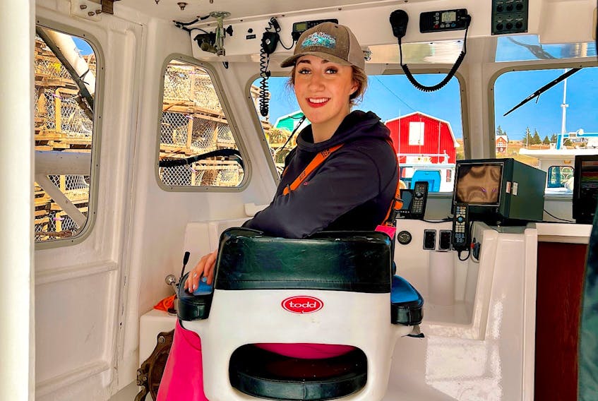 Although Summerside resident Karrington Palmer has been joining her father, a lobster fisherman, on the water since she was a child, she only formally joined his crew for the 2021 season. This year, though, she has taken her fishing a step further, and now has a crew of her own.