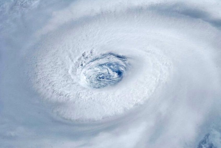 A picture of hurricane Igor taken in September 2010 from the International Space Station. -Photo courtesy of NASA