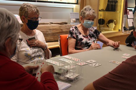 Canasta card playing at the Colchester Historeum offers social opportunity