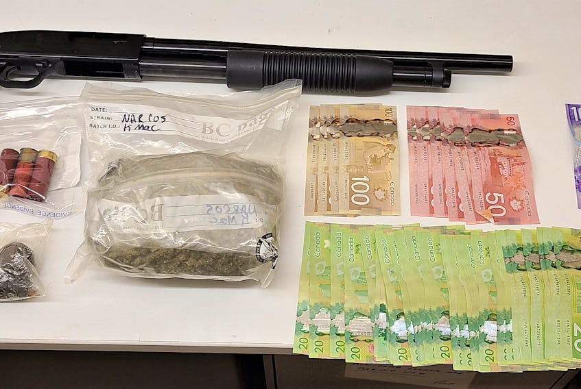 A Waverley man, 28, is facing several firearms charges after police seized over $2,000, cannabis, hash, a 12-gauge shotgun and ammunition following a vehicle crash in Goffs on May 23.