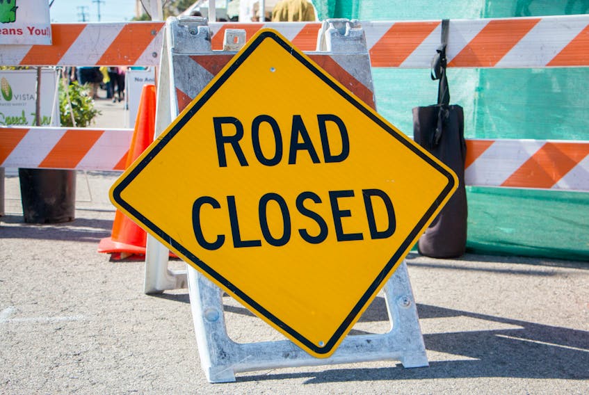 North Side River Denys Road, near the Barren Road intersection, will be closed in both directions on Thursday, May 26.